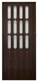Drzwi harmonijkowe 007-100-7291 orzech mat 100 cm