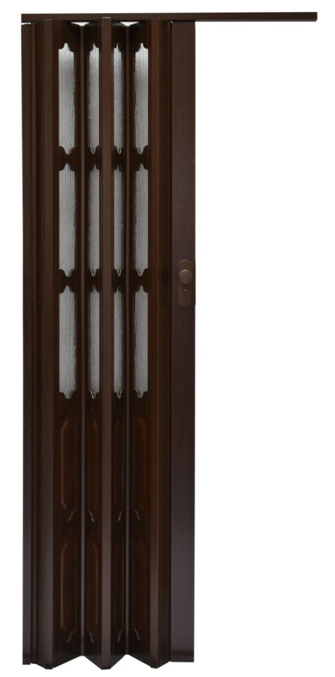 Drzwi harmonijkowe 007-100-7291 orzech mat 100 cm Drzwi harmonijkowe 007-100-7291 orzech mat 100 cm