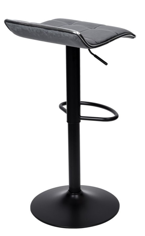 Hoker barowy Porti Black grafitowy Velvet Hoker barowy Porti Black grafitowy Velvet