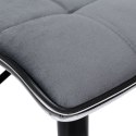 Hoker barowy Porti Black grafitowy Velvet