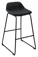 Hoker barowy Sligo czarny Velvet 2 sztuki