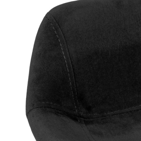 Hoker barowy Sligo czarny Velvet 2 sztuki Hoker barowy Sligo czarny Velvet 2 sztuki