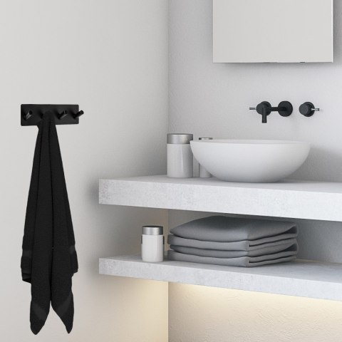 Wieszak ścienny loft Satis czarny Wieszak ścienny loft Satis czarny