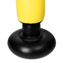 Bokserski dmuchany worek treningowy ROCKY 150 cm żółty