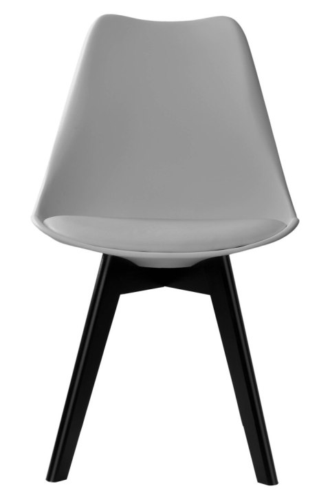 Krzesło nowoczesne Nantes Black DSW szare Krzesło nowoczesne Nantes Black DSW szare