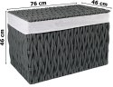 Kufer MERIDA grafitowy 65L S 56X34X34 cm