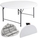 Stół cateringowy BATLEY składany 150 cm biały