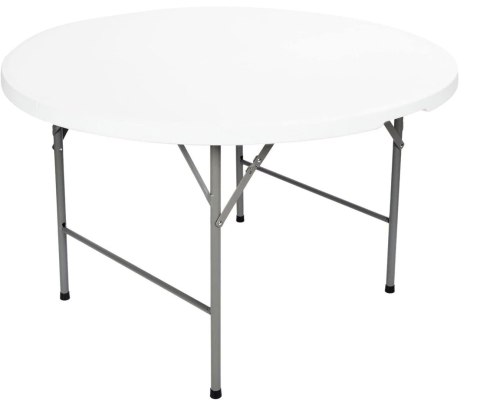 Stół cateringowy BATLEY składany 150 cm biały Stół cateringowy BATLEY składany 150 cm biały