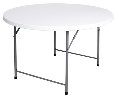Stół cateringowy BRISTOL składany 120 cm biały Stół cateringowy BRISTOL składany 120 cm biały