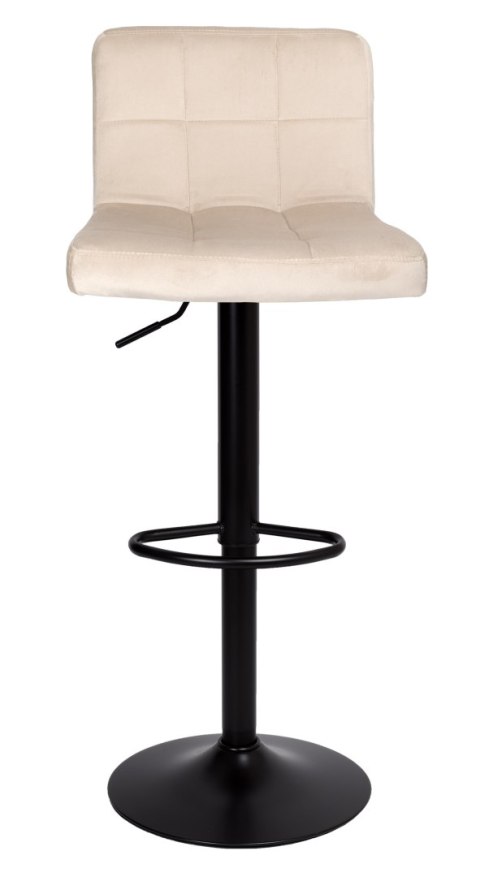 Hoker barowy Arako Black beżowy Velvet Hoker barowy Arako Black beżowy Velvet