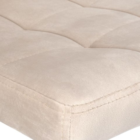 Hoker barowy Arako Black beżowy Velvet Hoker barowy Arako Black beżowy Velvet