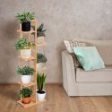 Kwietnik bambusowy HERVEL naturalny 7 półek Kwietnik bambusowy HERVEL naturalny 7 półek