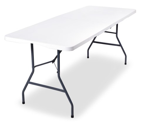 Stół cateringowy BALI WHITE składany w walizkę 180 cm biały Stół cateringowy BALI WHITE składany w walizkę 180 cm biały