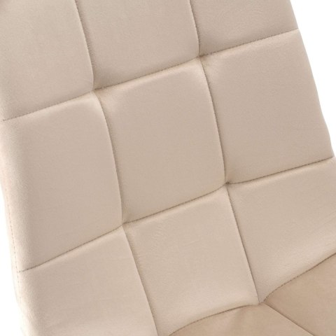 Krzesło DENVER Velvet Gold Beżowe Krzesło DENVER Velvet Gold Beżowe