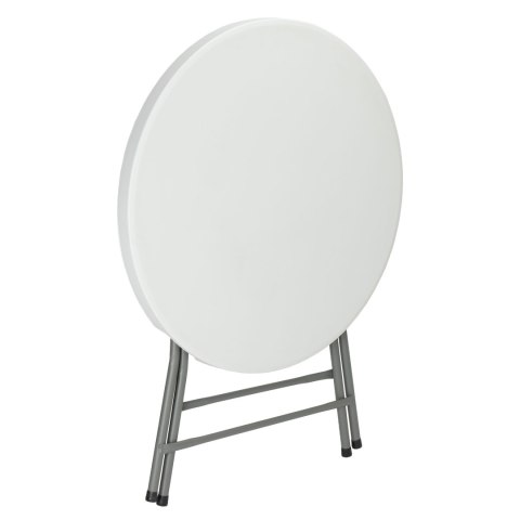 Stolik cateringowy okrągły BANKIET biały 80 cm Stolik cateringowy okrągły BANKIET biały 80 cm