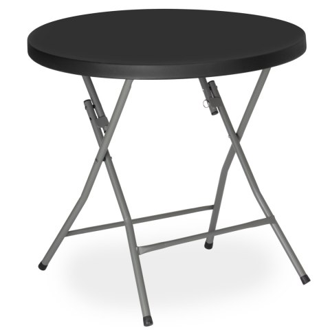 Stolik cateringowy okrągły BANKIET czarny 80 cm Stolik cateringowy okrągły BANKIET czarny 80 cm