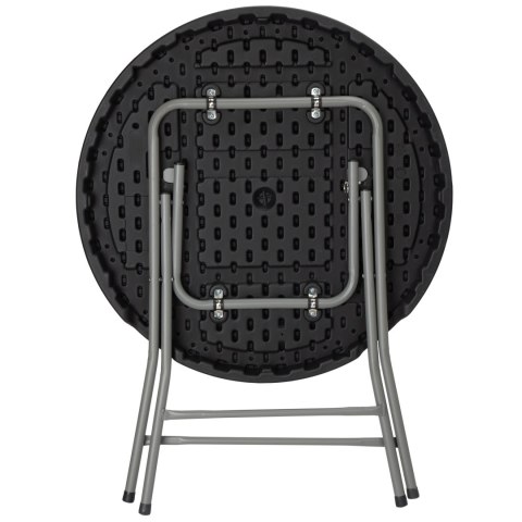 Stolik cateringowy okrągły BANKIET czarny 80 cm Stolik cateringowy okrągły BANKIET czarny 80 cm