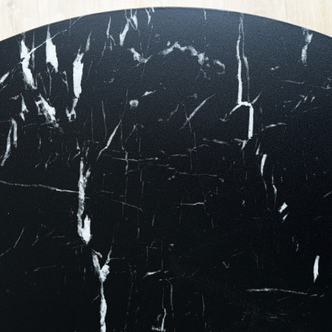 Stolik okrągły PARIS BLACK DTW 80 cm marmur czarny Stolik okrągły PARIS BLACK DTW 80 cm marmur czarny