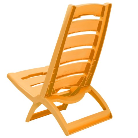 Krzesło plażowe TIRRENO żółte Krzesło plażowe TIRRENO żółte