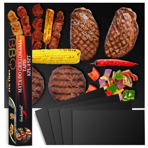 Mata do grillowania TAPIS komplet 4 sztuk Mata do grillowania TAPIS komplet 4 sztuk