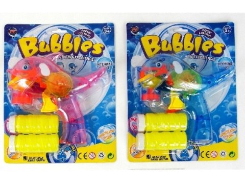 Pistolet do baniek mydlanych automat LED delfin Pistolet do baniek mydlanych automat LED delfin