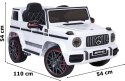 Samochód elektryczny dla dzieci MERCEDES AMG G63 biały Samochód elektryczny dla dzieci MERCEDES AMG G63 biały