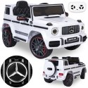 Samochód elektryczny dla dzieci MERCEDES AMG G63 biały Samochód elektryczny dla dzieci MERCEDES AMG G63 biały