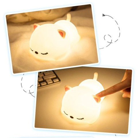 Silikonowa lampka nocna Misiek led rgb Silikonowa lampka nocna Misiek led rgb