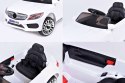 Samochód elektryczny kabriolet dla dzieci MER95 biały Samochód elektryczny kabriolet dla dzieci MER95 biały