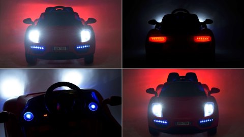 Samochód elektryczny kabriolet dla dzieci POR71 biały Samochód elektryczny kabriolet dla dzieci POR71 biały