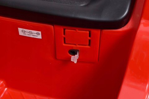 Samochód elektryczny kabriolet dla dzieci POR71 czerwony Samochód elektryczny kabriolet dla dzieci POR71 czerwony