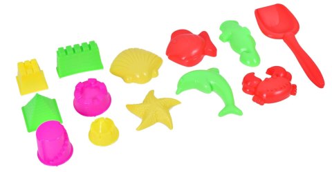 Piasek kinetyczny MAGIC SAND z piaskownicą i foremkami - naturalny Piasek kinetyczny MAGIC SAND z piaskownicą i foremkami - naturalny