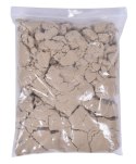 Piasek kinetyczny MAGIC SAND z piaskownicą i foremkami - naturalny Piasek kinetyczny MAGIC SAND z piaskownicą i foremkami - naturalny