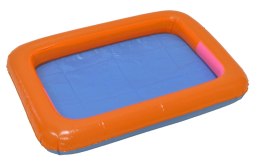 Piasek kinetyczny MAGIC SAND z piaskownicą i foremkami - niebieski