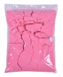 Piasek kinetyczny MAGIC SAND z piaskownicą i foremkami - różowy Piasek kinetyczny MAGIC SAND z piaskownicą i foremkami - różowy