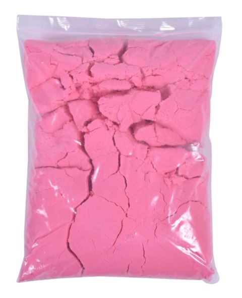Piasek kinetyczny MAGIC SAND z piaskownicą i foremkami - różowy Piasek kinetyczny MAGIC SAND z piaskownicą i foremkami - różowy