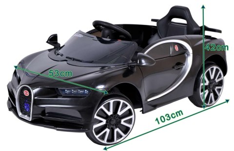 Samochód elektryczny dla dzieci BUG11 czarny Samochód elektryczny dla dzieci BUG11 czarny