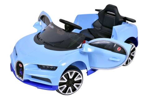 Samochód elektryczny dla dzieci BUGATTI niebieski Samochód elektryczny dla dzieci BUGATTI niebieski