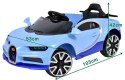 Samochód elektryczny dla dzieci BUGATTI niebieski Samochód elektryczny dla dzieci BUGATTI niebieski