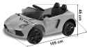 Samochód elektryczny kabriolet dla dzieci LAM11 czarny Samochód elektryczny kabriolet dla dzieci LAM11 czarny