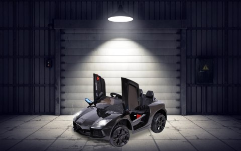 Samochód elektryczny kabriolet dla dzieci LAM11 czarny Samochód elektryczny kabriolet dla dzieci LAM11 czarny