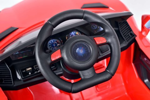 Samochód elektryczny kabriolet dla dzieci LAM11 czerwony Samochód elektryczny kabriolet dla dzieci LAM11 czerwony