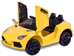 Samochód elektryczny kabriolet dla dzieci LAM11 żółty