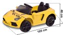 Samochód elektryczny kabriolet dla dzieci LAM11 żółty Samochód elektryczny kabriolet dla dzieci LAM11 żółty