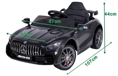 Samochód elektryczny dla dzieci MERCEDES AMG GTR czarny Samochód elektryczny dla dzieci MERCEDES AMG GTR czarny