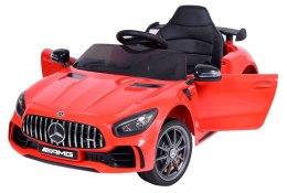 Samochód elektryczny dla dzieci MERCEDES AMG GTR czerwony ST.