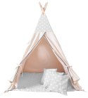 Namiot wigwam dla dzieci szare tipi Namiot wigwam dla dzieci szare tipi