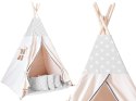 Namiot wigwam dla dzieci szare tipi Namiot wigwam dla dzieci szare tipi