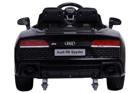 Samochód elektryczny dla dzieci AUDI R8 SPYDER czarny Samochód elektryczny dla dzieci AUDI R8 SPYDER czarny