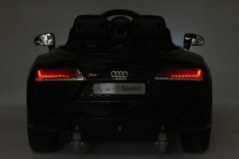 Samochód elektryczny dla dzieci AUDI R8 SPYDER czarny Samochód elektryczny dla dzieci AUDI R8 SPYDER czarny